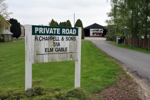 The farm in Cowbit Road, Spalding