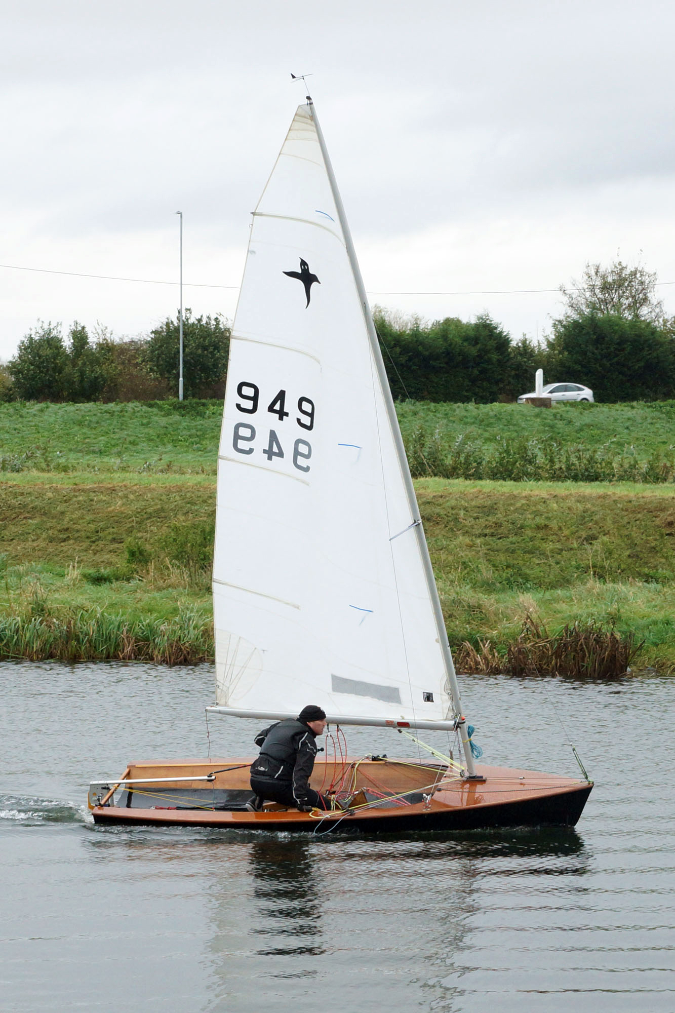 DOUBLE DELIGHT: Paul Burton's two wins earned him overall glory at Welland's Glenn C Bowl regatta.